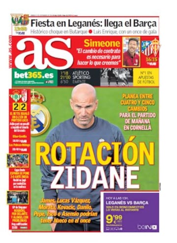 Las portadas de AS de septiembre