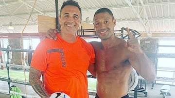 Carlos Formento y Kell Brook.