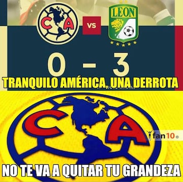 Los memes no perdonan al América tras caer ante León