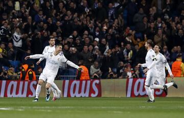 2-0. Cristiano Ronaldo celebró el segundo gol.