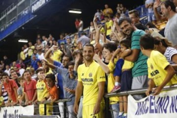 Presentación de Roberto Soldado como nuevo jugador del Villarreal.