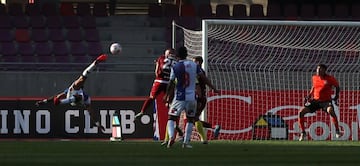 De tijera. Así fue uno de los goles de Andrés Robles en el Torneo Nacional.