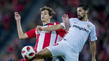 Nolito, en San Mamés.