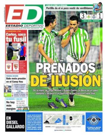 Portadas de la prensa deportiva