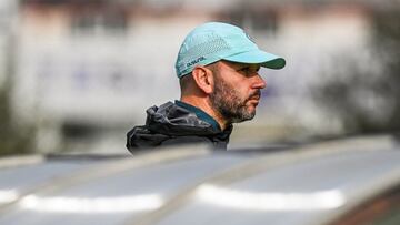 José Alberto, entrenador del Racing.
