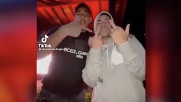 Sebastián Villa de fiesta con reggaetonero