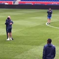 El reencuentro de Byron Castillo con el DT de Ecuador que es viral