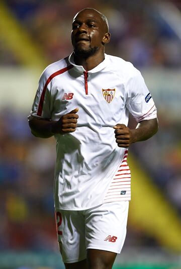 El jugador de RD del Congo lleg¨® al Sevilla en al 15/16 procedente del Chelsea.