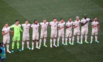 Once inicial del Bélgica