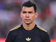 Hirving Lozano of Mexico during the match Mexico National Team Mexico and Korea Republic National team as part International Friendly match at Geodis Park Coliseum, on September 09 2025, in Nashville, Tennessee, United States.