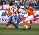 En la 10-11 el Atleti sumó 9 puntos ante rivales directos