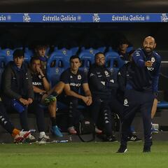 Manuel Pablo: "Me gusta que el partido de ida sea en Riazor"