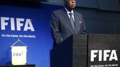 Issa Hayatou, actual presidente de la FIFA.