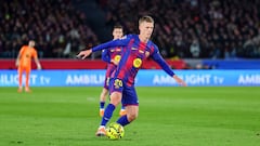 Dani Olmo enciende el Camp Nou