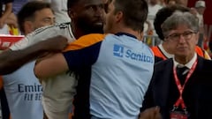 Rüdiger’s meltdown: ice bag incident with referee caught on camera