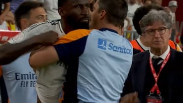 Rüdiger’s meltdown: ice bag incident with referee caught on camera