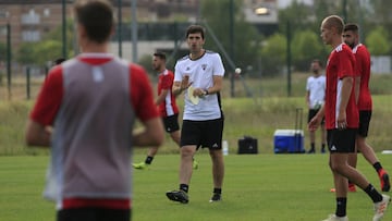 Iraola, en la actual pretemporada