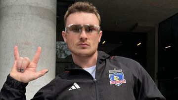 “Me han dicho que soy el amuleto de Colo Colo y lo acepto... En Chile recibo amor, es mi lugar favorito”