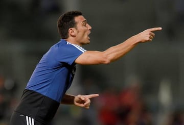 Argentina caretaker coach Lionel Scaloni.