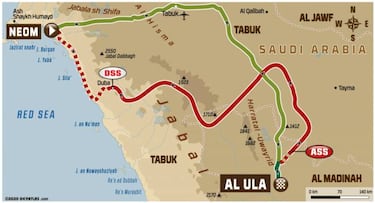 Rally Dakar: recorrido, horario, TV y cómo ver online la etapa 4