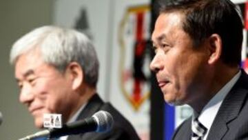 El presidente de la JFA, Kuniya Daini.