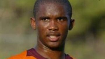 <b>DESPEDIDA</b>. Samuel Eto'o se ha despedido de la afición de Mallorca tras fichar por el Barcelona.