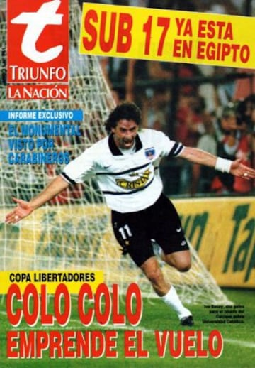 En 1997, por la primera fase de Copa Libertadores, Ivo Basay marca los dos goles en la victoria de Colo Colo 2-0 sobre Universidad Cat&oacute;lica.