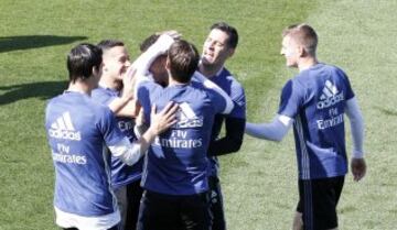 El Real Madrid prepara el partido ante el Athletic