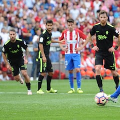 ¿Quién lanzará el primer penalti del Atlético en esta Liga?
