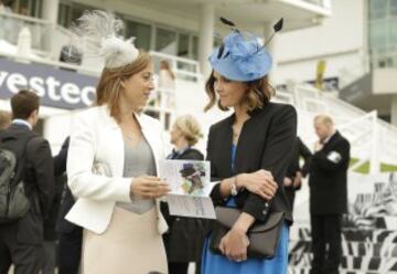 Mucho glamour en el Investec Ladie's Day de Epsom Dows