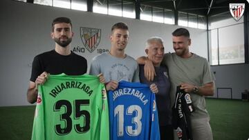 Agirreoa, el formador de los porteros del Athletic, cuelga los guantes