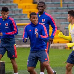 La Selección Colombia continúa su preparación sin Borja