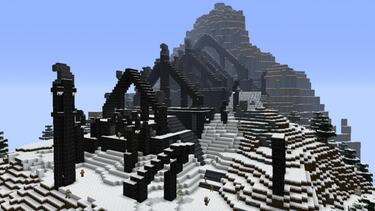 Skyrim se adapta a los ladrillos de Minecraft en Xbox 360
