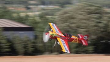 Acrobático se queda corto: show inicial de los mejores pilotos