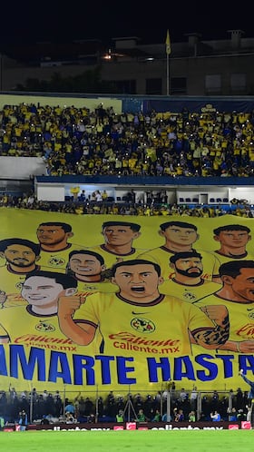 during the final first leg match between America and Toluca as part of the Liga BBVA MX, Torneo Clausura 2025 at Ciudad de los Deportes Stadium on May 22, 2025 in Mexico City, Mexico.