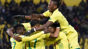 El Nantes se acerca a Europa y el Saint Etienne decae