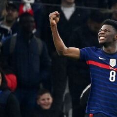 Tchouameni salva los muebles en el descuento para Francia