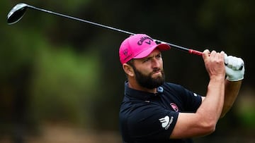 Jon Rahm en acción.