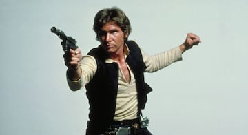 Han Solo, as played by Harrison Ford