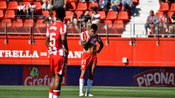 Chumi se lamenta durante un partido.