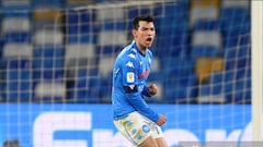 'Chucky' Lozano quedó fuera de la convocatoria del Napoli