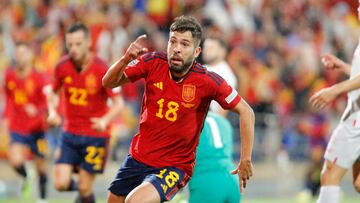 Jordi Alba se retira de la Selección