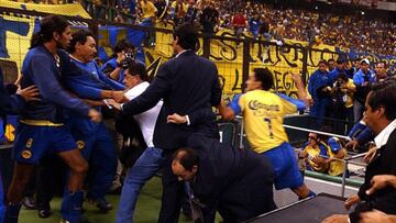 El día de la trifulca en el Azteca y la Copa Libertadores