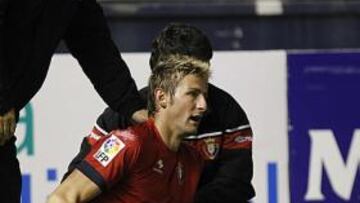 Rubén, al lesionarse.