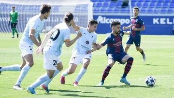 Imagen de un partido de la SD Huesca B