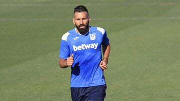 Siovas se reincorpora a los entrenamientos del Leganés