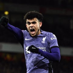 Díaz vs. Arsenal, golazo y solución para Klopp ante ausencia de Salah