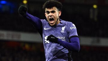 Díaz vs. Arsenal, golazo y solución para Klopp ante ausencia de Salah