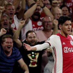 Edson Álvarez anota en su debut de Champions League