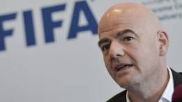 El presidente de la FIFA, el suizo Gianni Infantino.
